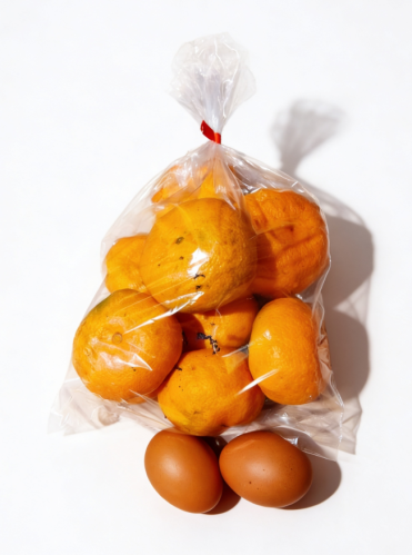 Fresh spray-free satsuma mandarins from Katikati showing natural skin texture, grown by Ken and Liz on their 300-tree orchard
